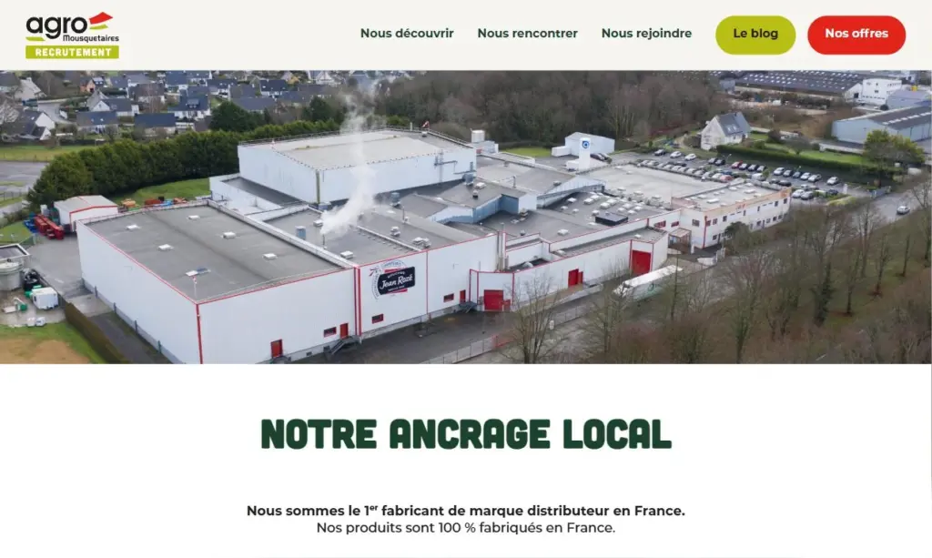Nos sites et ancrage local