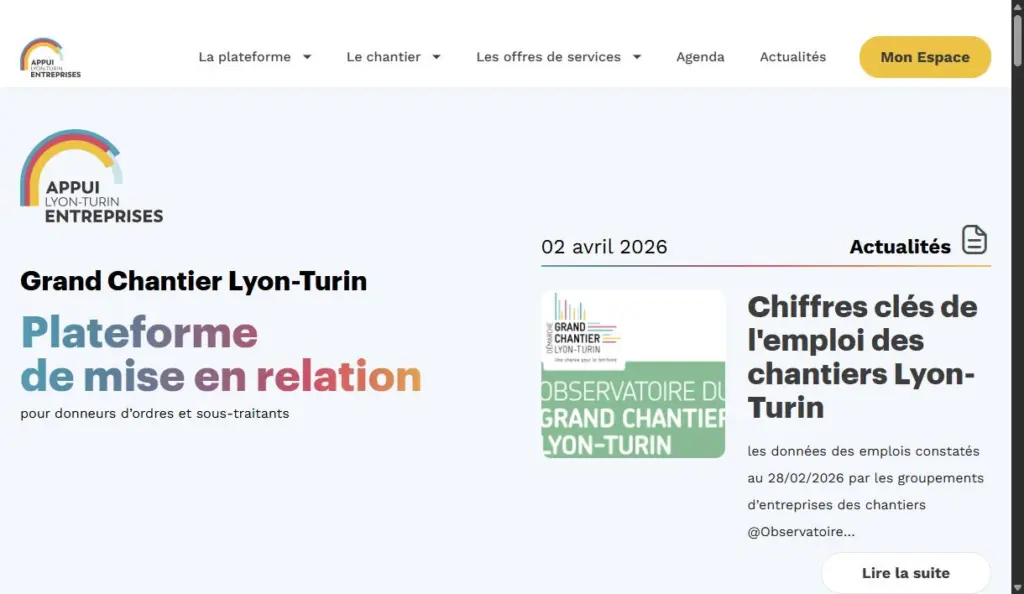 Page d’accueil