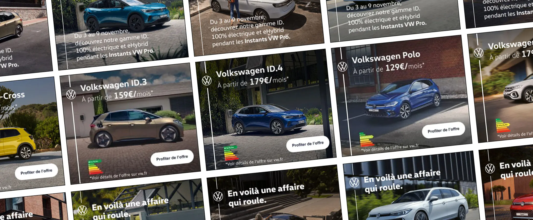 Aperçu du site Volkswagen
