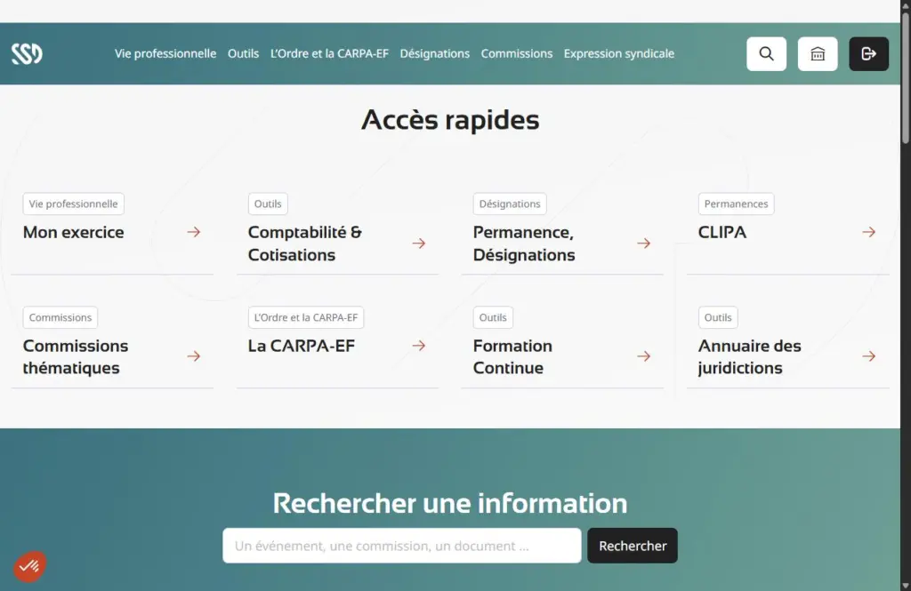 Espace avocat
