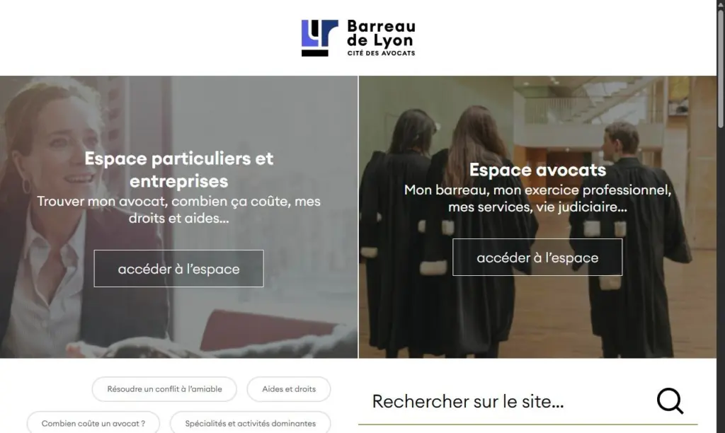 Page d’accueil