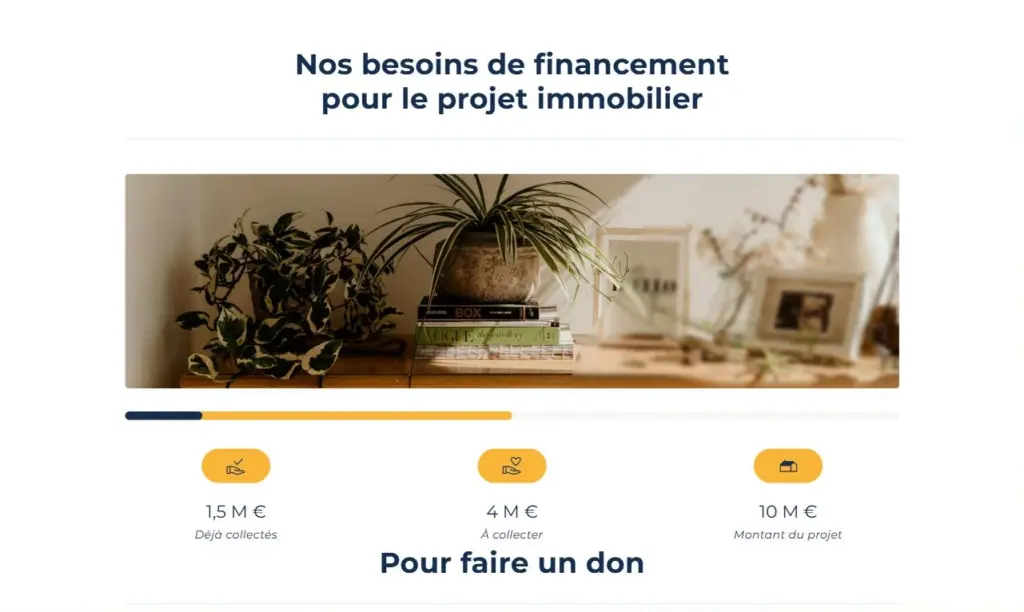 La campagne de financement