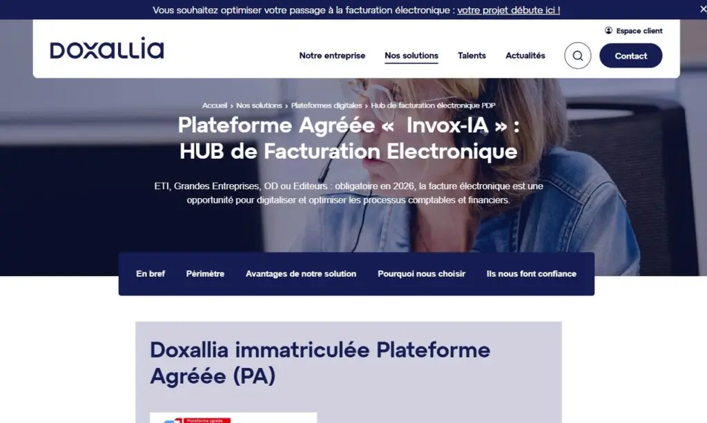 Pages solutions jalonnées d'ancres