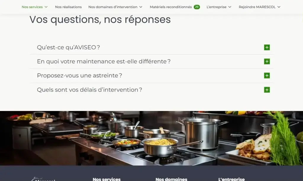 75 questions fréquentes, socle éditorial et SEO