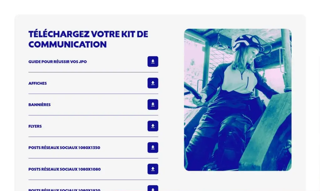 Le kit de communication de l’espace entreprise
